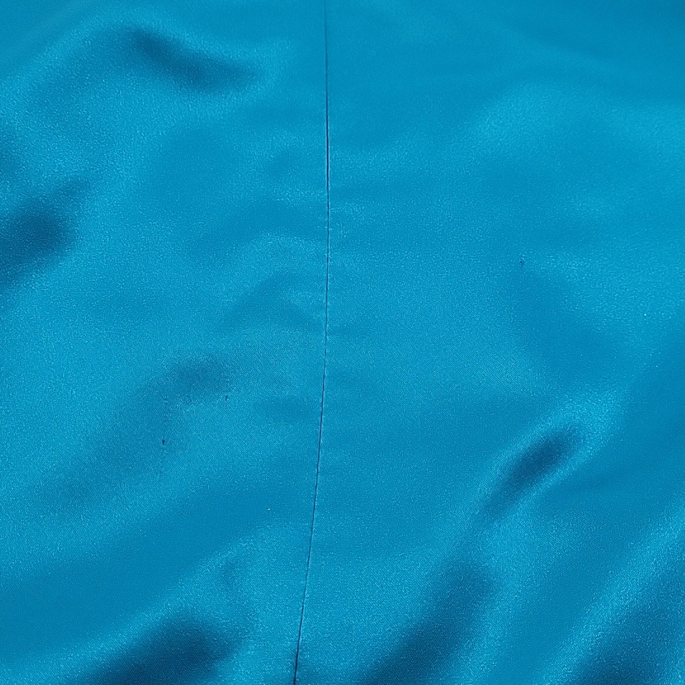 Ann Taylor Teal Sleeveless Belted Sheath Dress - Picture 8 of 13